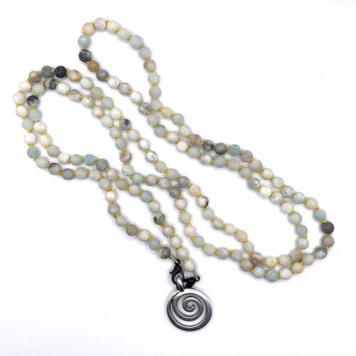 Brillenkette, Halskette, Armband, Brillenkette Amazonit