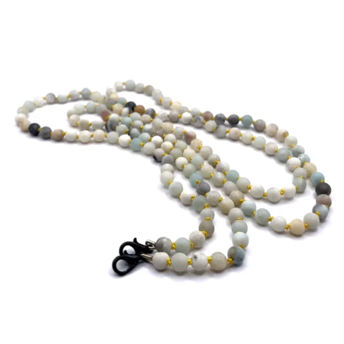 Brillenkette, Halskette, Armband, Brillenkette Amazonit