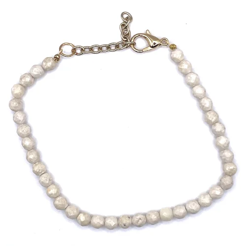 Armband Flussquarz (Riverstone)