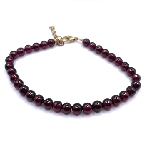 Armband roter Granat