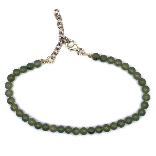 Armband grüne Jade