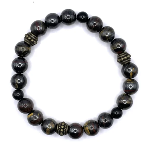 Armband rotes Tigerauge, 8mm